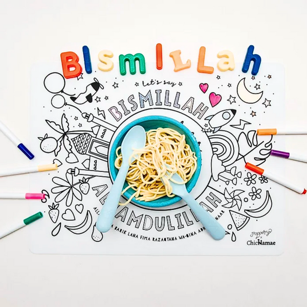 'Bismillah'  Washable Colouring Placemat
