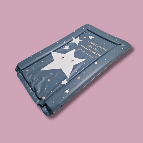 Baby Changing Mat - Twinkle Twinkle Little Star - Midnight Blue